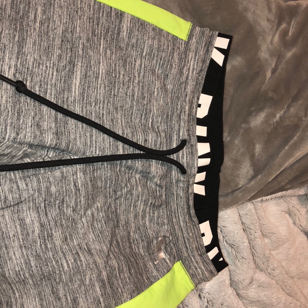 Neon, grey and black zip up PINK hoodie - Picture 5 of 5